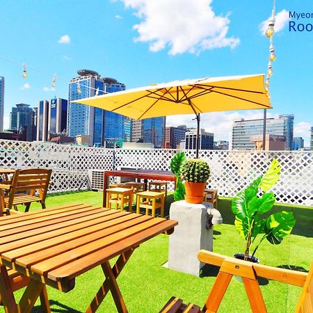 Myeongdong Rooftop Hostel Szöul Kültér fotó