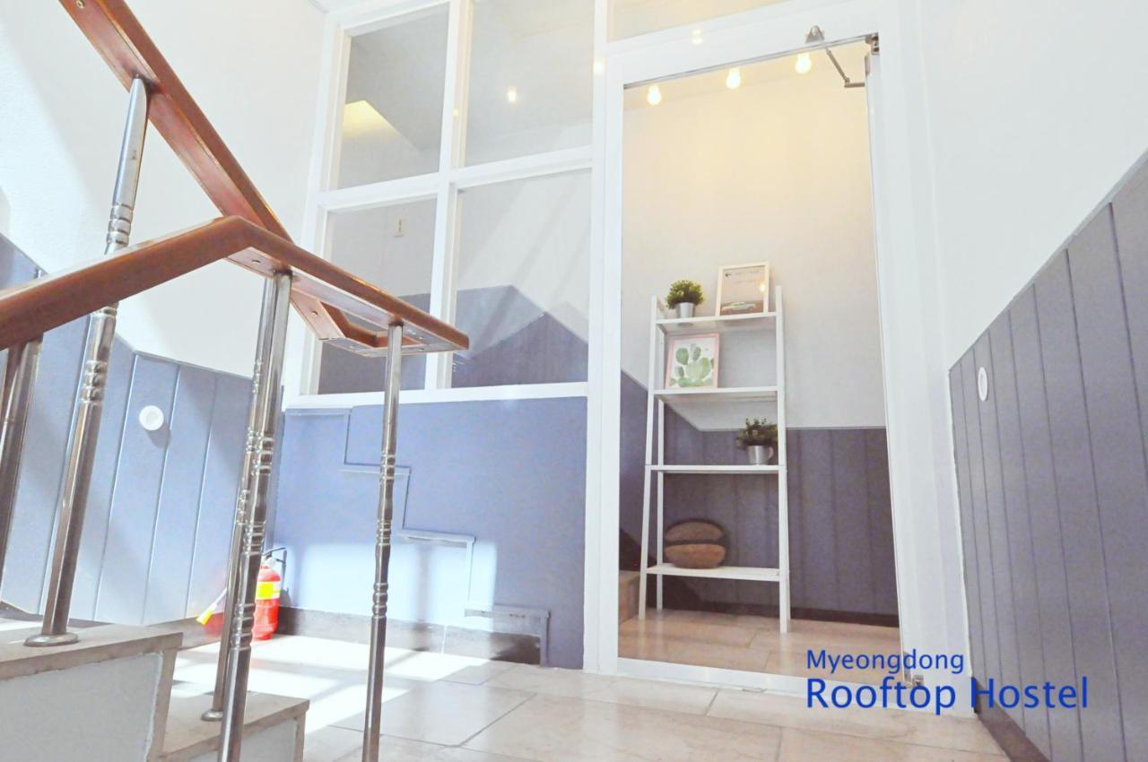Myeongdong Rooftop Hostel Szöul Kültér fotó