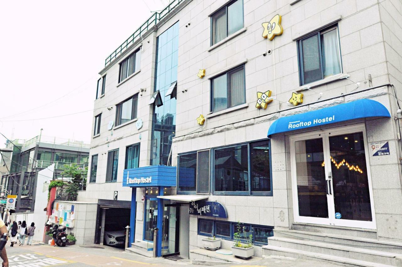 Myeongdong Rooftop Hostel Szöul Kültér fotó